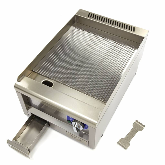 Maxima Gastro Grillplatte - Gerillt - Einzeleinheit - 60 cm Tief - Elektrisch 4 Maxima Gastro Grillplatte - Gerillt - Einzeleinheit - 60 cm Tief - Elektrisch