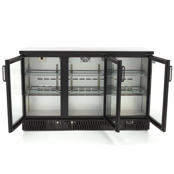 Maxima Gastro Getränke Kühlschrank - 3 Scharnier -Türen - 6 verstellbare Regale 3 Maxima Gastro Getränke Kühlschrank - 3 Scharnier -Türen - 6 verstellbare Regale