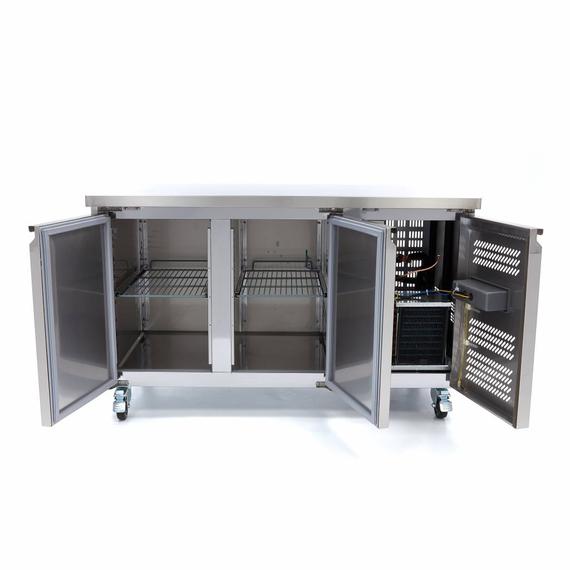 Maxima Gastro Kühltisch - 136 cm - 2 Tür 2 Maxima Gastro Kühltisch - 136 cm - 2 Tür