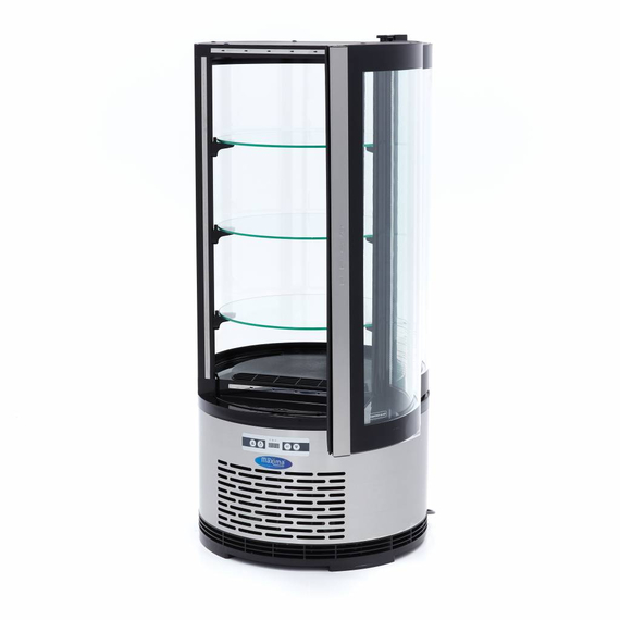 Maxima Gastro Glastürkühlschränke - 100 l - 48 cm - Runde 5 Maxima Gastro Glastürkühlschränke - 100 l - 48 cm - Runde