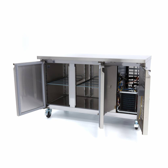 Maxima Gastro Kühltisch - 136 cm - 2 Türen 7 Maxima Gastro Kühltisch - 136 cm - 2 Türen