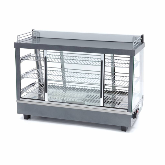 Maxima Gastro Wärmevitrine - 136 l - 91,5 cm - 3 Regale 3 Maxima Gastro Wärmevitrine - 136 l - 91,5 cm - 3 Regale