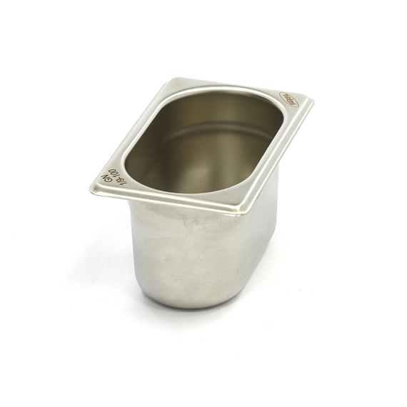 Maxima Gastro Gastronormbehälter - 1/9 GN - 10 cm Tief - Edelstahl Maxima Gastro Gastronormbehälter - 1/9 GN - 10 cm Tief - Edelstahl