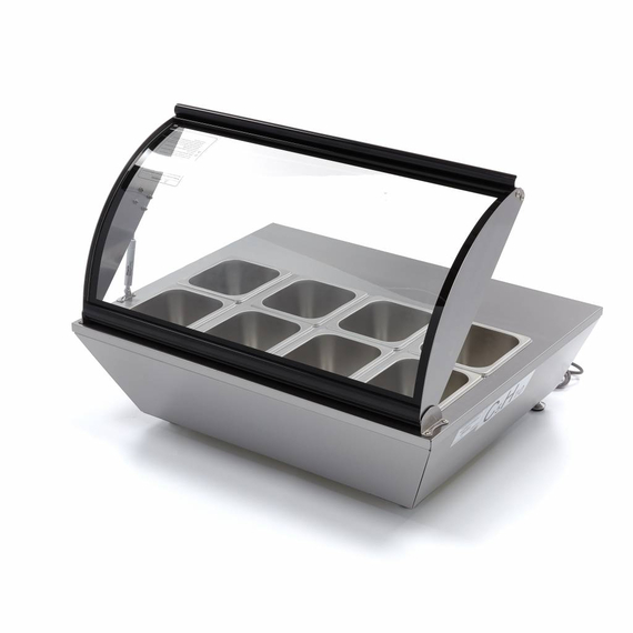 Maxima Gastro Saladette - 67 l - inkl. 8 x 1/6 GN - Tischplatte 6 Maxima Gastro Saladette - 67 l - inkl. 8 x 1/6 GN - Tischplatte