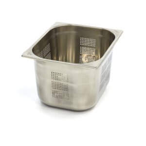 Maxima Gastro Gastronormbehälter - 1/2 GN - 20 cm Tief - Edelstahl - Perforiert