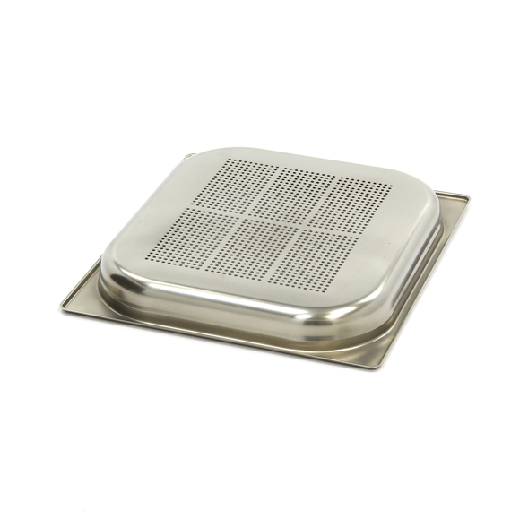 Maxima Gastro Gastronormbehälter - 2/3 GN - 4 cm Tief - Edelstahl - Perforiert 1 Maxima Gastro Gastronormbehälter - 2/3 GN - 4 cm Tief - Edelstahl - Perforiert