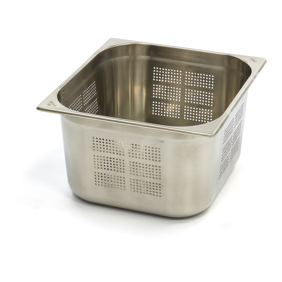 Maxima Gastro Gastronormbehälter - 2/3 GN - 20 cm Tief - Edelstahl - Perforiert Maxima Gastro Gastronormbehälter - 2/3 GN - 20 cm Tief - Edelstahl - Perforiert