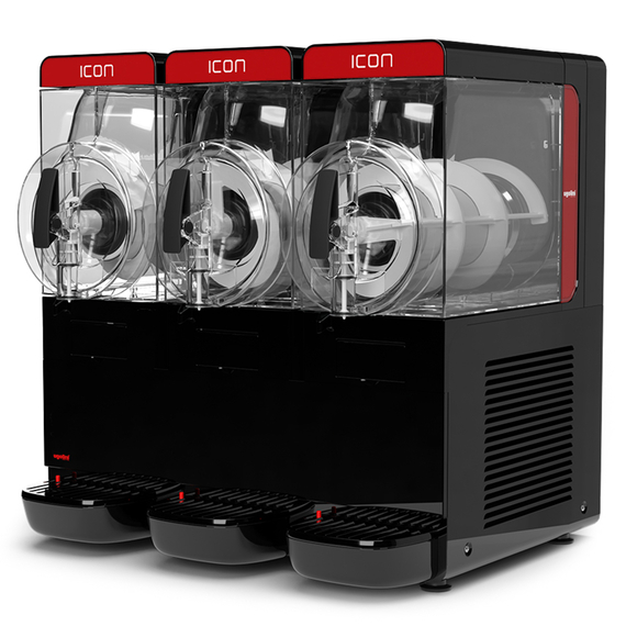 Ugolini Granitor® ICON 11/3 EASY Slush-Eismaschine Schwarz Ugolini Granitor® ICON 11/3 EASY Slush-Eismaschine Schwarz