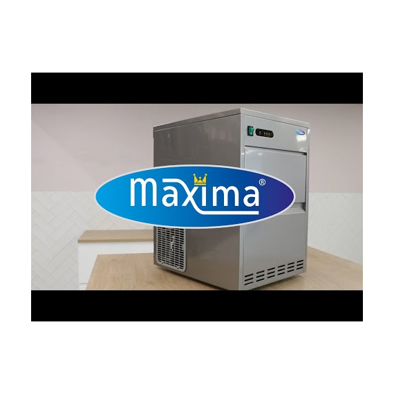 Maxima Gastro Eiswürfelmaschinen - 45 kg/Tag - Kugelwürfel - Luftgekühlt 6 Maxima Gastro Eiswürfelmaschinen - 45 kg/Tag - Kugelwürfel - Luftgekühlt