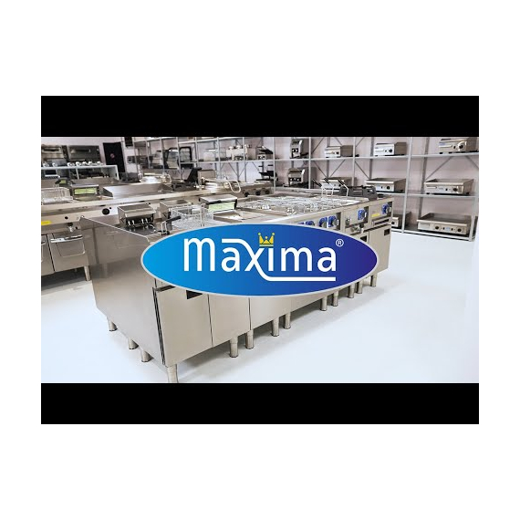 Maxima Gastro Grillplatte - Glatt - Doppeleinheit - 60 cm Tief - Elektrisch - 400 V 6 Maxima Gastro Grillplatte - Glatt - Doppeleinheit - 60 cm Tief - Elektrisch - 400 V