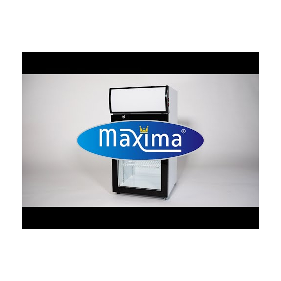 Maxima Gastro Getränkekühlschrank - 80 l - 2 Verstellbare Regale 7 Maxima Gastro Getränkekühlschrank - 80 l - 2 Verstellbare Regale
