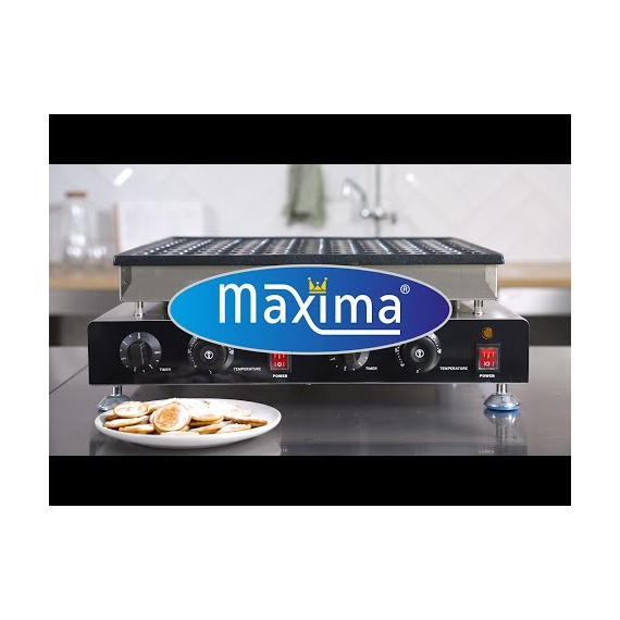 Maxima Gastro Mini Pfannkuchenmacher - 100 Stück - Ø4 cm 8 Maxima Gastro Mini Pfannkuchenmacher - 100 Stück - Ø4 cm
