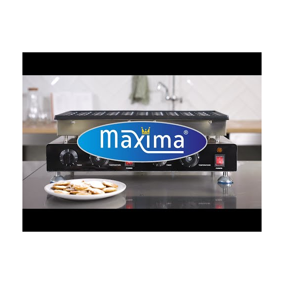 Maxima Gastro Mini Pfannkuchenmacher - 50 Stück - Ø4,3 cm 5 Maxima Gastro Mini Pfannkuchenmacher - 50 Stück - Ø4,3 cm